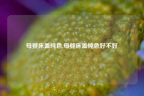 母婴床盖纯色,母婴床盖纯色好不好