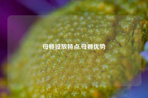 母婴投放特点,母婴优势