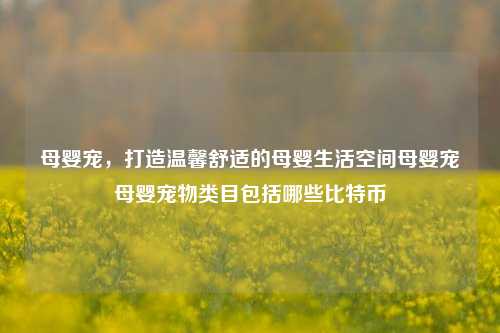 母婴宠，打造温馨舒适的母婴生活空间母婴宠母婴宠物类目包括哪些比特币