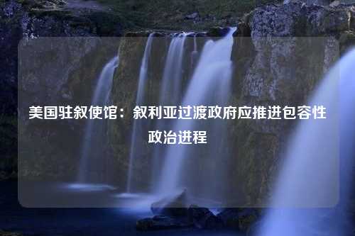 美国驻叙使馆：叙利亚过渡政府应推进包容性政治进程